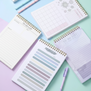 Bloc-notes TO-DO List 50 pages – 6 designs différents | YOYOSO