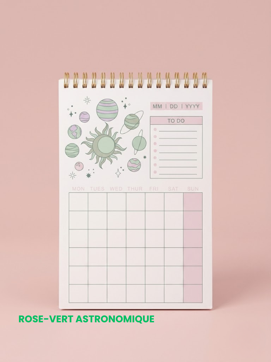 Bloc-notes TO-DO List 50 pages – 6 designs différents | YOYOSO – Image 5