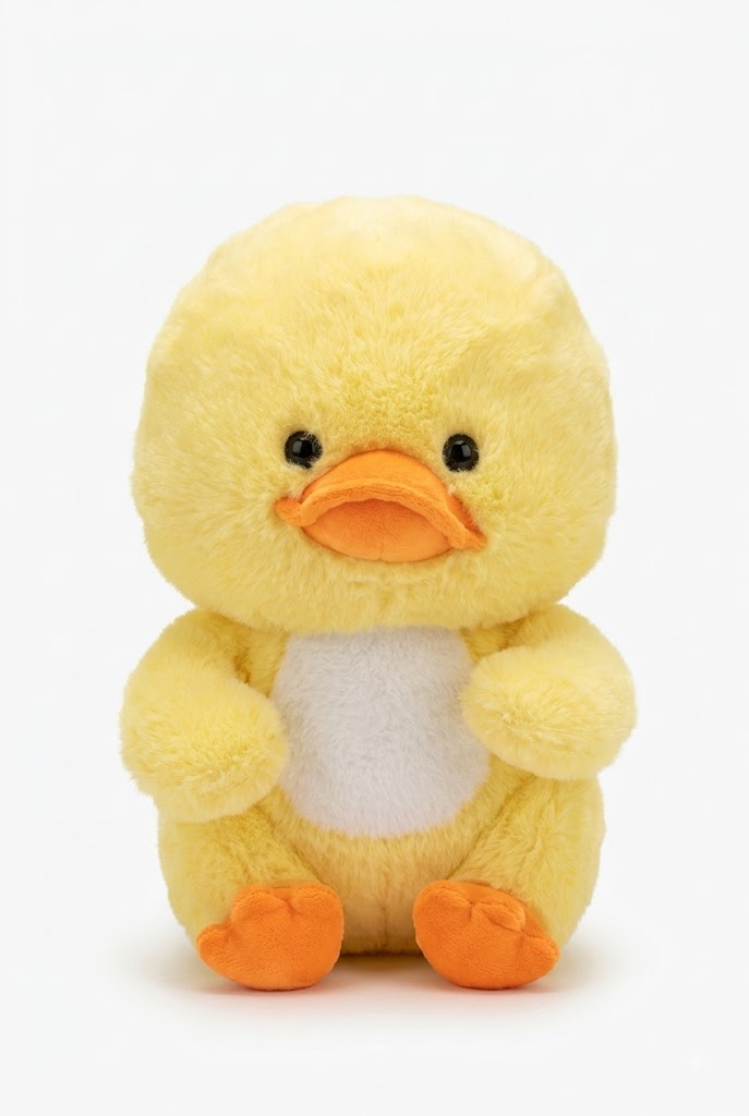 Peluche Canard Kawaii Jaune 35 cm – YOYOSO