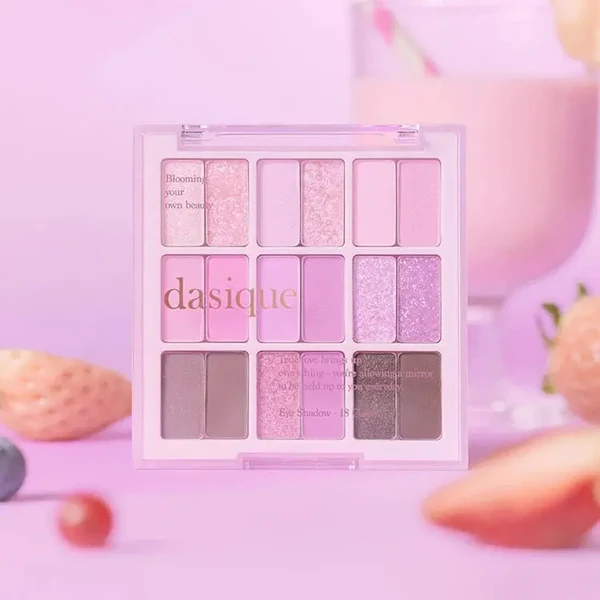 palettes berry smoothie de la arque dasique dans les ton rosée brun et paillettes