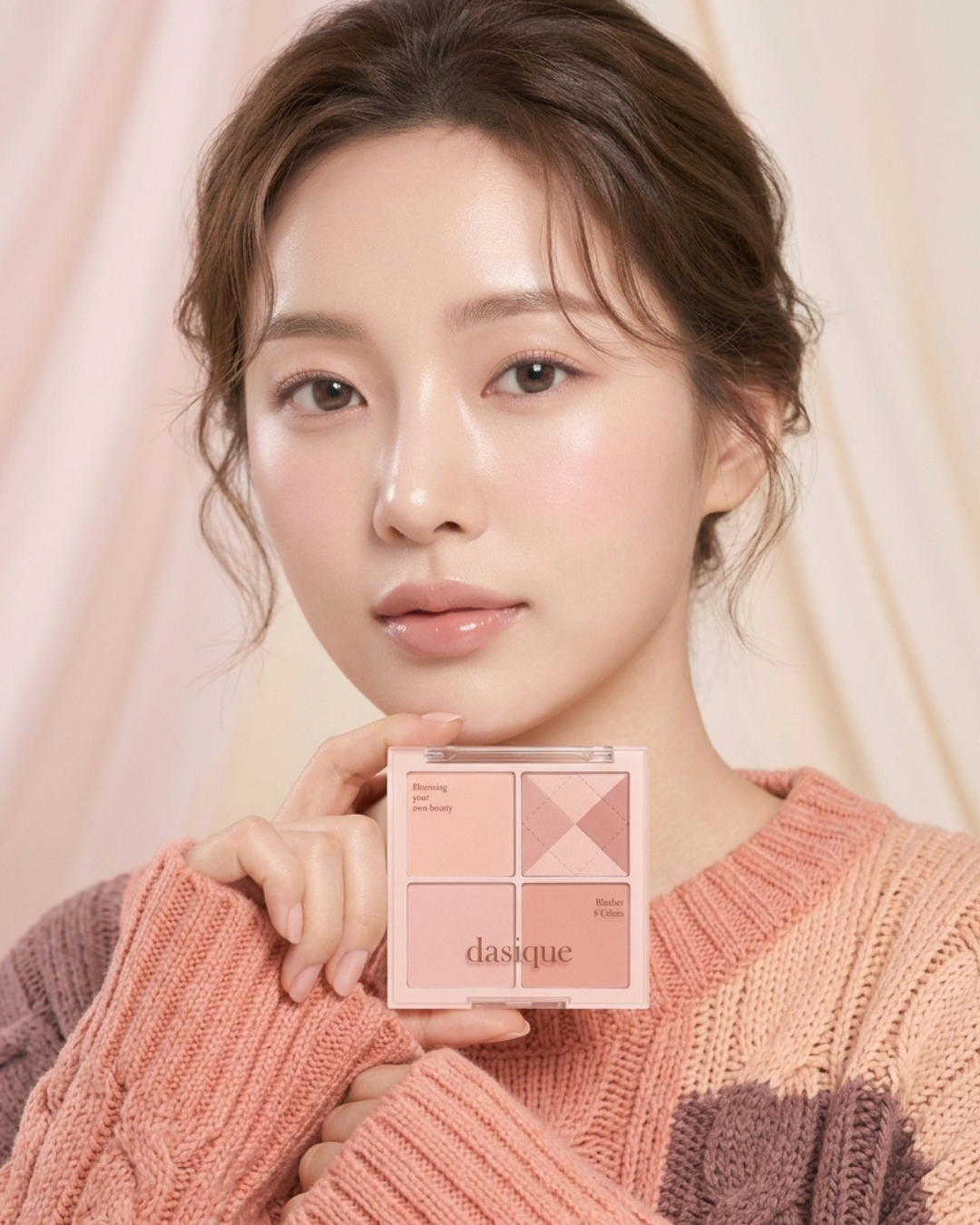 Blush Beige Knit Dasique #04 | YOYOSO France – Image 4