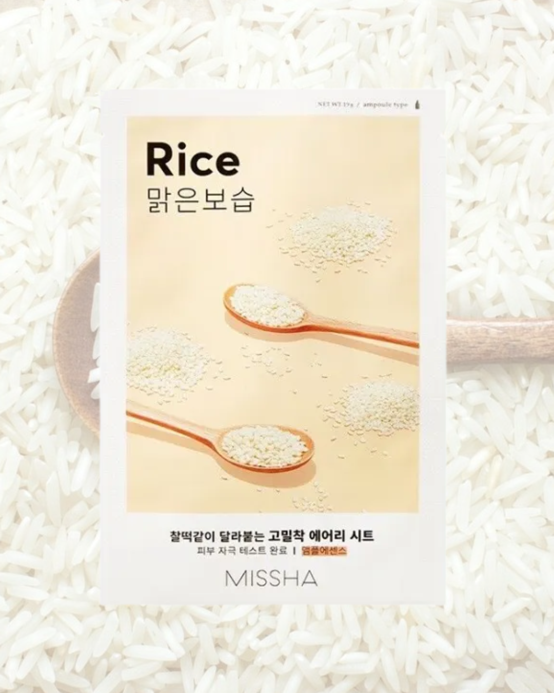 Masque tissu riz MISSHA Airy Fit | YOYOSO France